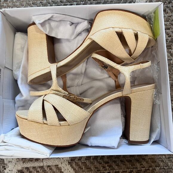 SCHUTZ Keefa Heeled Sandal Sz 10B - Picture 4 of 6